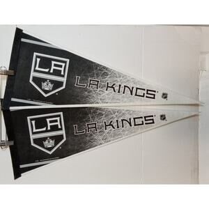 Los Angeles Kings NHL Set of 2 Felt Pennants by Rico